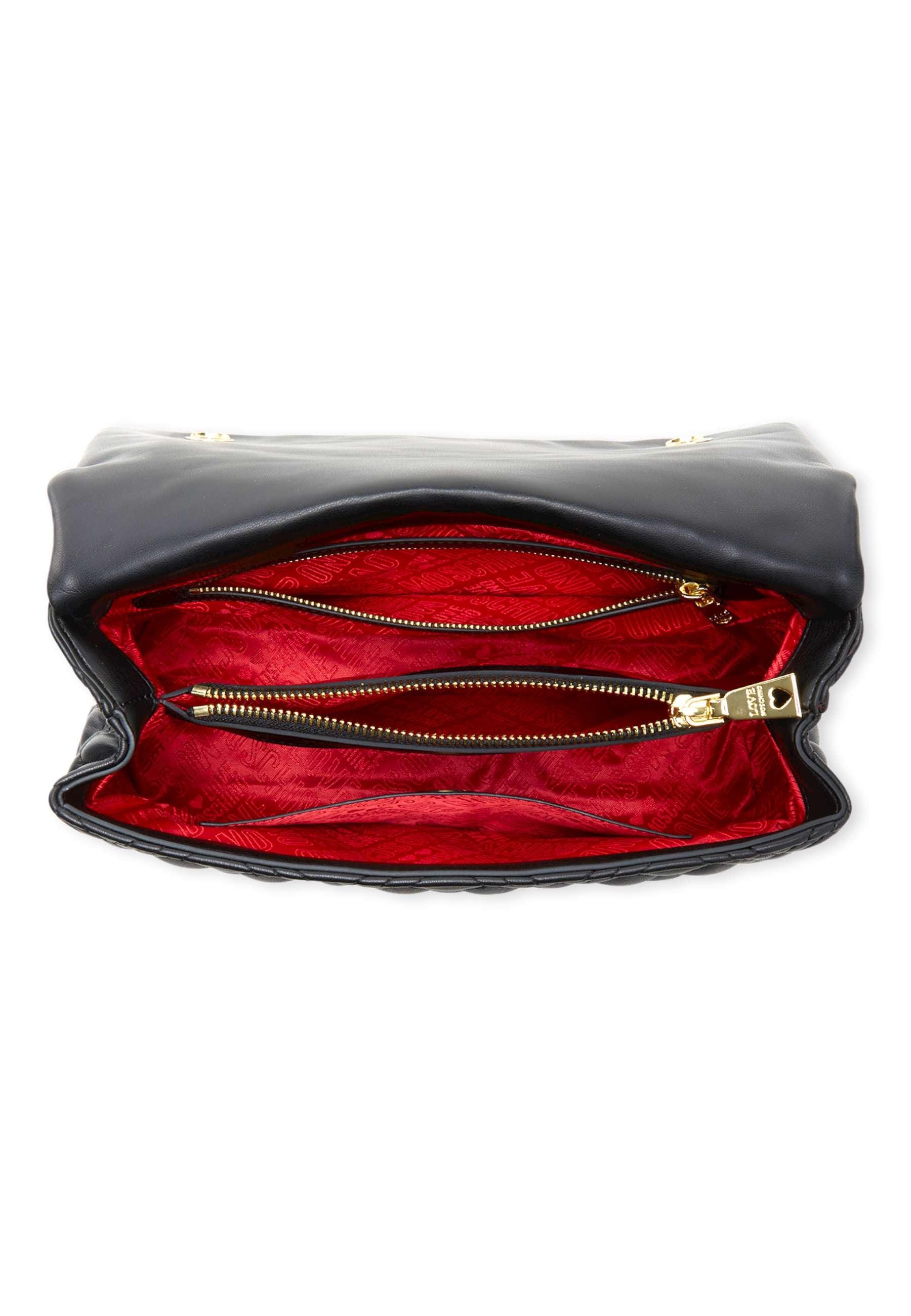 LOVE MOSCHINO Borsa Mano Black JC4314PP0FLA0000 - Sandrini Calzature e Abbigliamento
