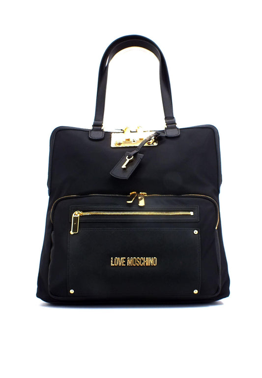 LOVE MOSCHINO Borsa Messenger Nero JC4150PP1GLG100A - Sandrini Calzature e Abbigliamento