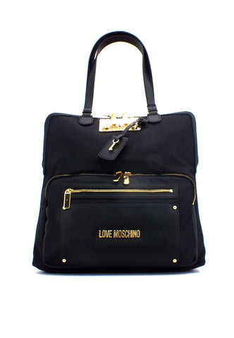 LOVE MOSCHINO Borsa Messenger Nero JC4150PP1GLG100A - Sandrini Calzature e Abbigliamento