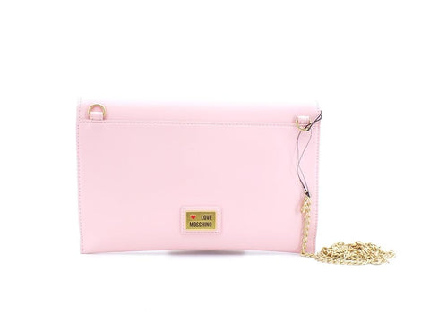 LOVE MOSCHINO Borsa Pochette Clutch Cuori Rosa JC4081PP1ELC0600 - Sandrini Calzature e Abbigliamento
