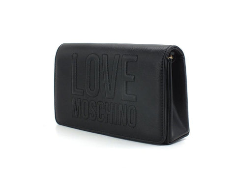 LOVE MOSCHINO Borsa Pochette Clutch Logo Nero JC4063PP1ELL0000 - Sandrini Calzature e Abbigliamento