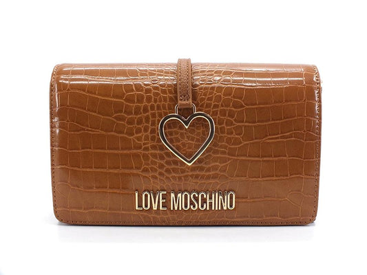 LOVE MOSCHINO Borsa Pochette Cocco Biscotto JC4290PP0DKF100A - Sandrini Calzature e Abbigliamento