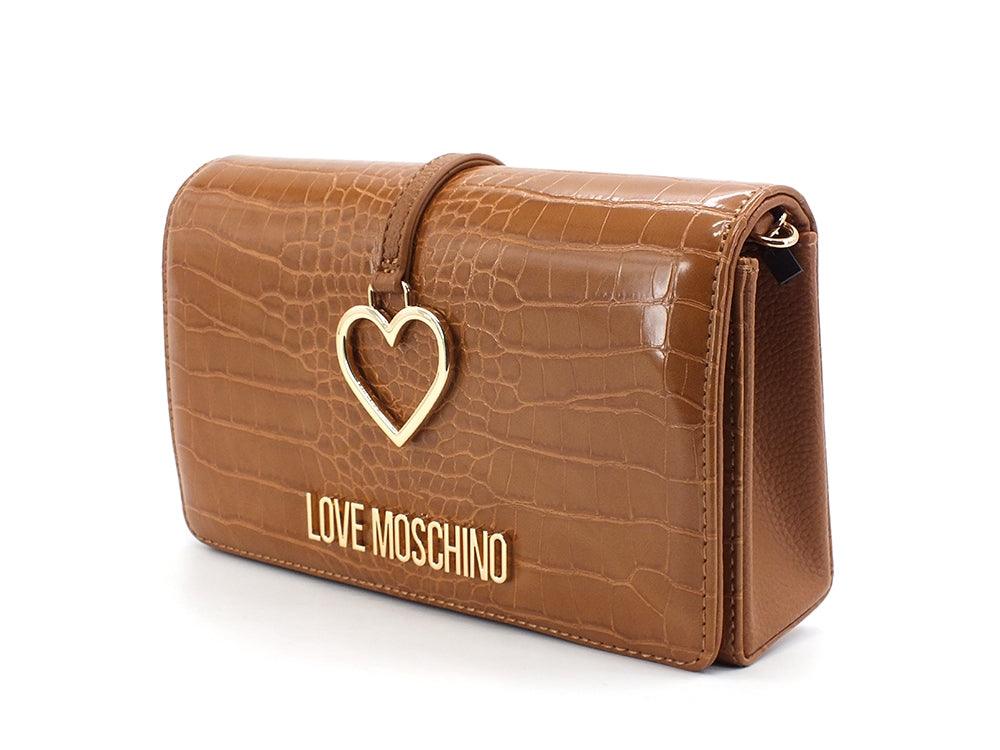 LOVE MOSCHINO Borsa Pochette Cocco Biscotto JC4290PP0DKF100A - Sandrini Calzature e Abbigliamento