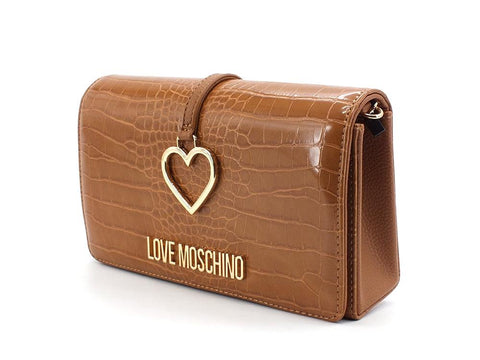 LOVE MOSCHINO Borsa Pochette Cocco Biscotto JC4290PP0DKF100A - Sandrini Calzature e Abbigliamento