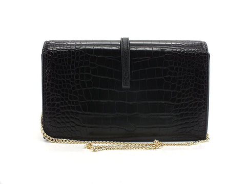 LOVE MOSCHINO Borsa Pochette Cocco Nero JC4290PP0DKF100A - Sandrini Calzature e Abbigliamento