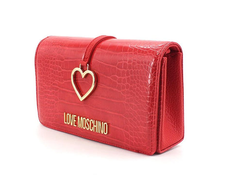 LOVE MOSCHINO Borsa Pochette Cocco Rosso JC4290PP0DKF100A - Sandrini Calzature e Abbigliamento