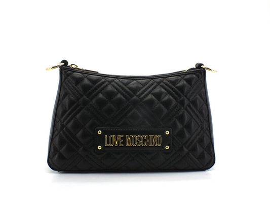 LOVE MOSCHINO Borsa Pochette Quilted Tracolla Nero JC4135PP0ELA0000 - Sandrini Calzature e Abbigliamento