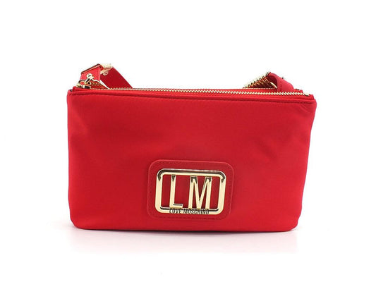 LOVE MOSCHINO Borsa Pochette Tracolla Zip Rosso JC4303PP0DKM0500 - Sandrini Calzature e Abbigliamento