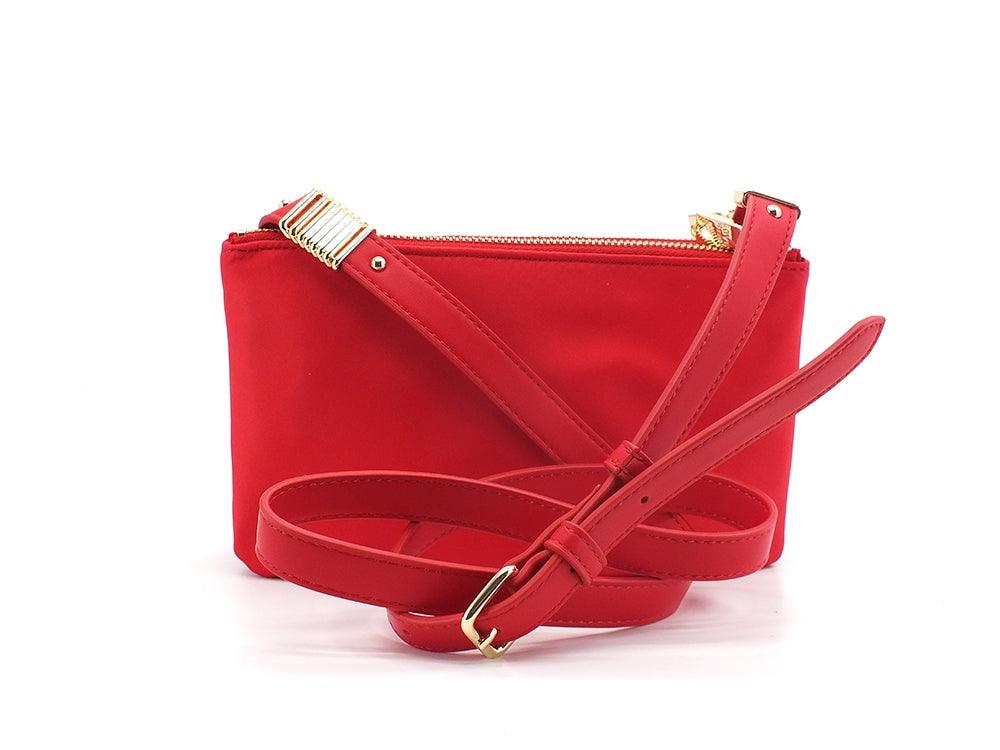 LOVE MOSCHINO Borsa Pochette Tracolla Zip Rosso JC4303PP0DKM0500 - Sandrini Calzature e Abbigliamento