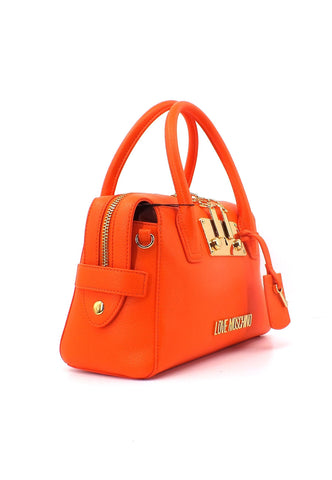 LOVE MOSCHINO Borsa Satchel Arancio JC4091PP1GLU0450 - Sandrini Calzature e Abbigliamento