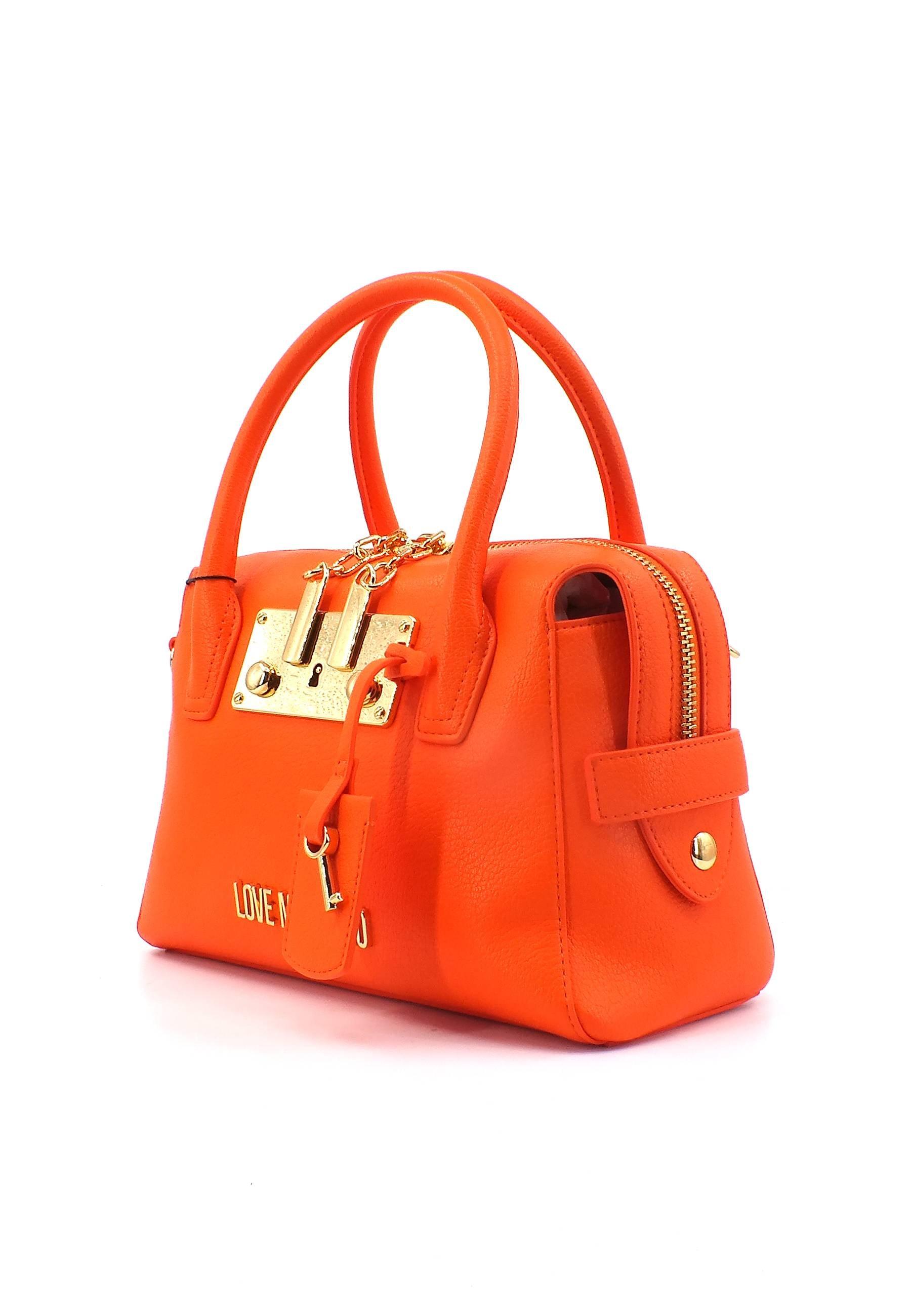 LOVE MOSCHINO Borsa Satchel Arancio JC4091PP1GLU0450 - Sandrini Calzature e Abbigliamento