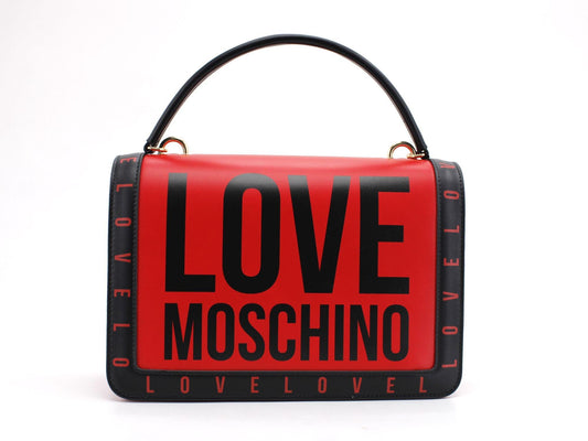 LOVE MOSCHINO Borsa Satchel Bicolor - Sandrini Calzature e Abbigliamento