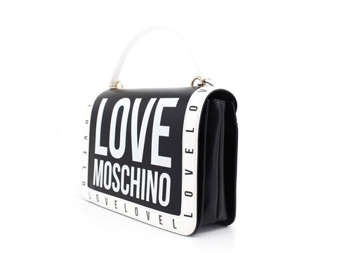 LOVE MOSCHINO Borsa Satchel Bicolor - Sandrini Calzature e Abbigliamento