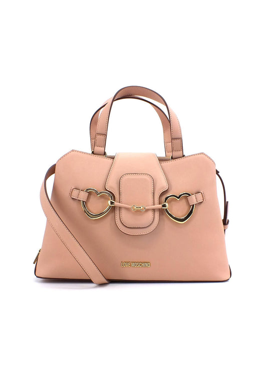 LOVE MOSCHINO Borsa Satchel Cuori Nude JC4131PP1GLI1609 - Sandrini Calzature e Abbigliamento
