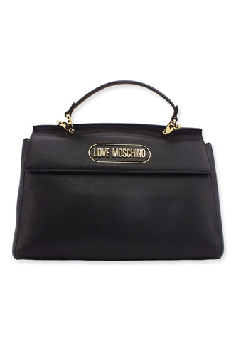 LOVE MOSCHINO Borsa Satchel Nero JC4404PP0FKP0000 - Sandrini Calzature e Abbigliamento
