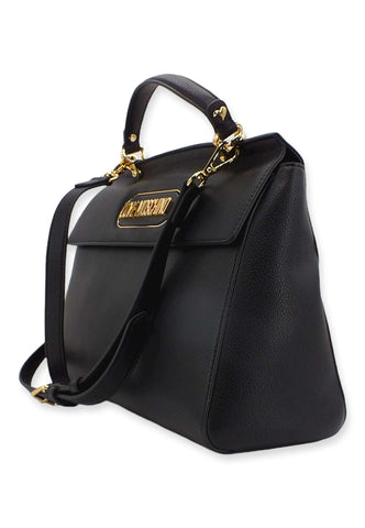 LOVE MOSCHINO Borsa Satchel Nero JC4404PP0FKP0000 - Sandrini Calzature e Abbigliamento