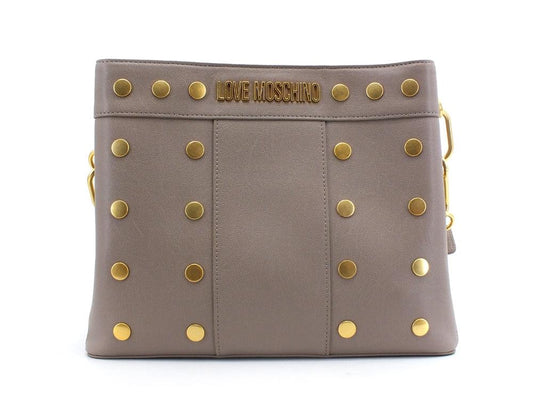 LOVE MOSCHINO Borsa Shopper Borchie Grigio JC4220PP1DLM0001 - Sandrini Calzature e Abbigliamento