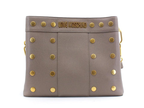 LOVE MOSCHINO Borsa Shopper Borchie Grigio JC4220PP1DLM0001 - Sandrini Calzature e Abbigliamento