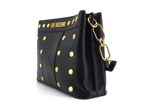LOVE MOSCHINO Borsa Shopper Borchie Nero JC4220PP1DLM0000 - Sandrini Calzature e Abbigliamento
