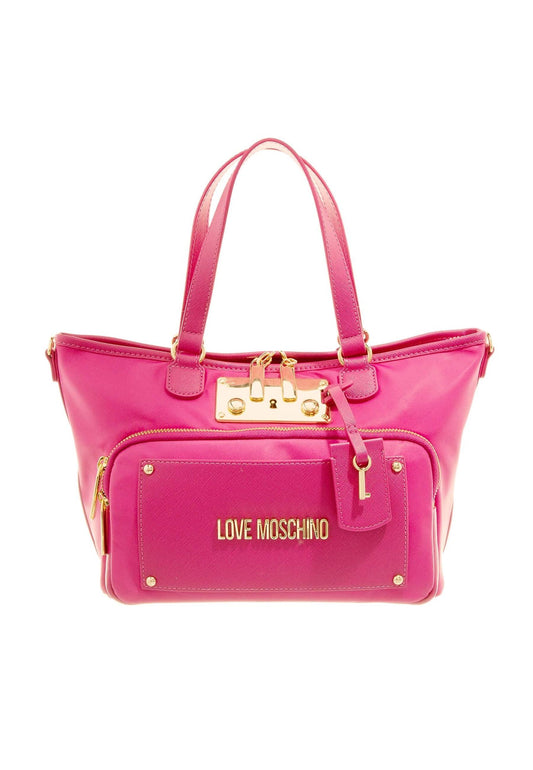 LOVE MOSCHINO Borsa Shopper Fuxia JC4154PP1GLG161A - Sandrini Calzature e Abbigliamento