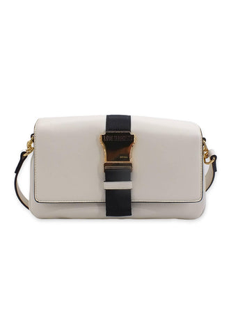 LOVE MOSCHINO Borsa Shoulder Bag Bianco Nero JC4367PP0FKH112A - Sandrini Calzature e Abbigliamento