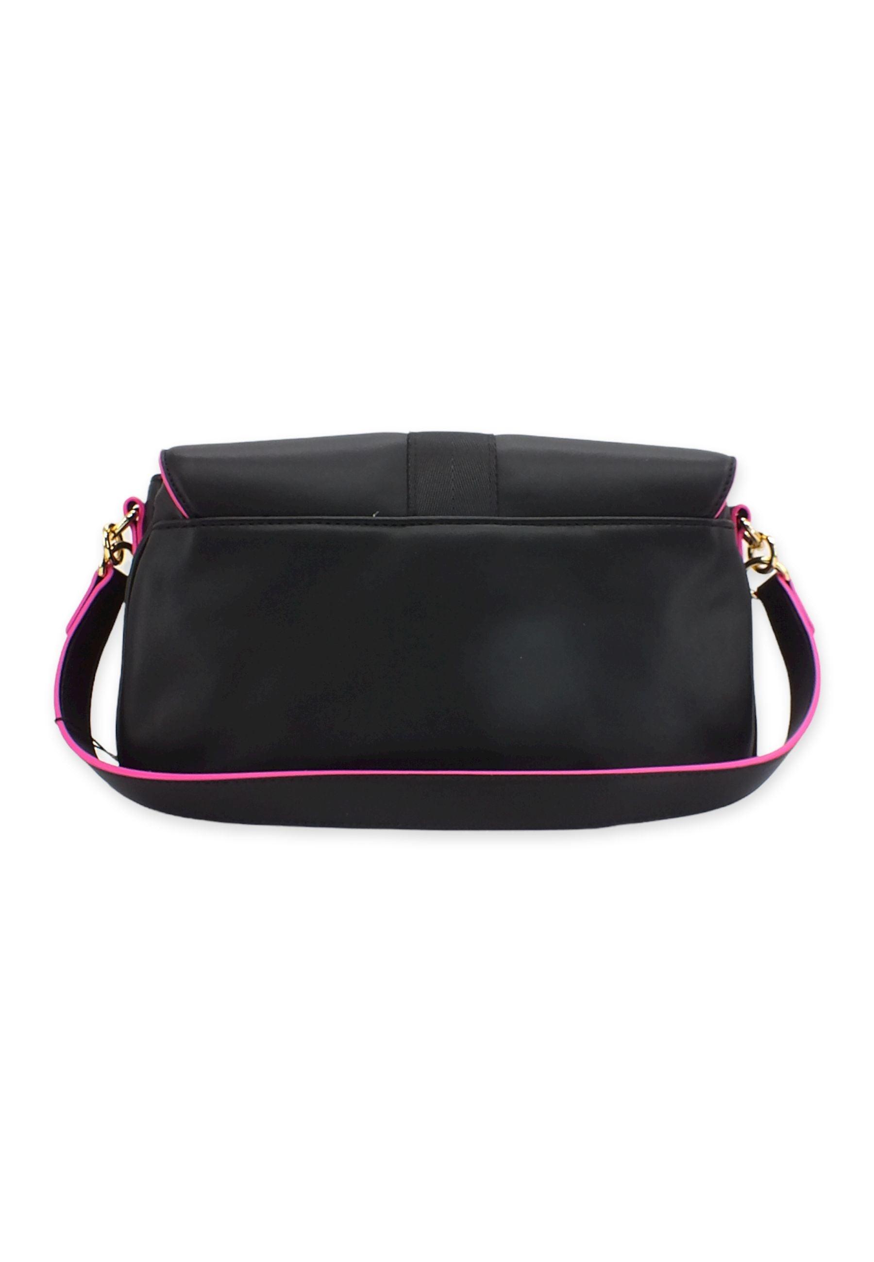 LOVE MOSCHINO Borsa Shoulder Bag Nero Fuchsia JC4367PP0FKH100B - Sandrini Calzature e Abbigliamento