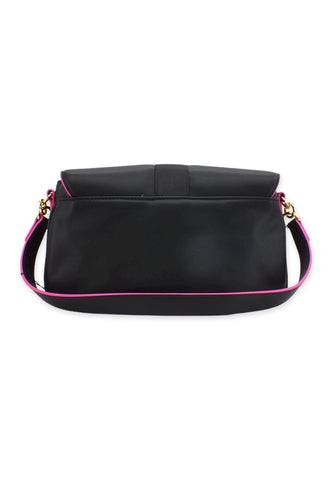 LOVE MOSCHINO Borsa Shoulder Bag Nero Fuchsia JC4367PP0FKH100B - Sandrini Calzature e Abbigliamento