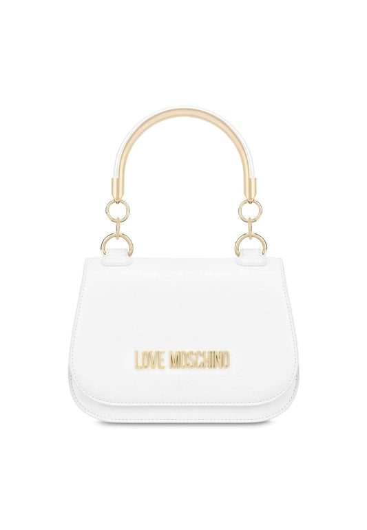 LOVE MOSCHINO Borsa Shoulder Bianco JC4286PP0GKF0100 - Sandrini Calzature e Abbigliamento