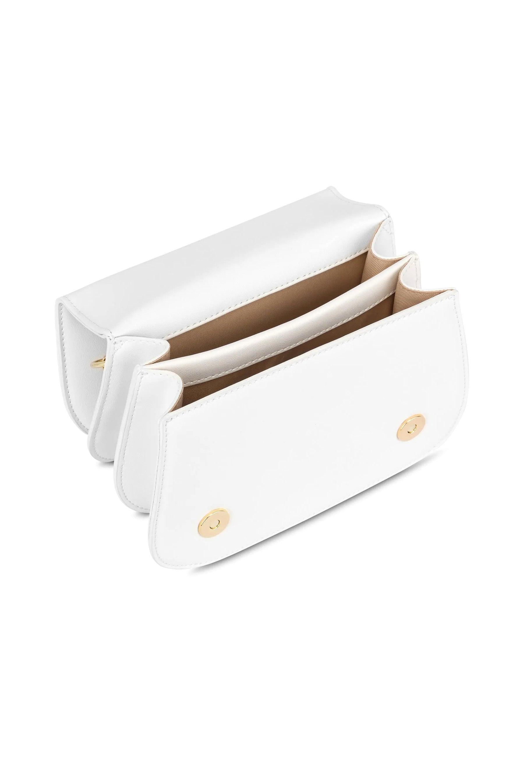 LOVE MOSCHINO Borsa Shoulder Bianco JC4286PP0GKF0100 - Sandrini Calzature e Abbigliamento