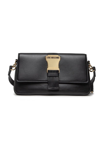 LOVE MOSCHINO Borsa Shoulder Nero Bianco JC4367PP0FKH100A - Sandrini Calzature e Abbigliamento