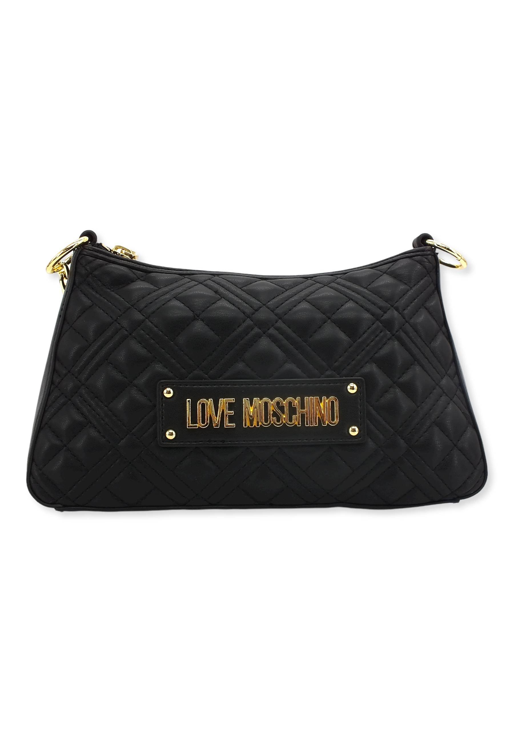 LOVE MOSCHINO Borsa Small Hobo Nero JC4135PP0FLA0000 - Sandrini Calzature e Abbigliamento