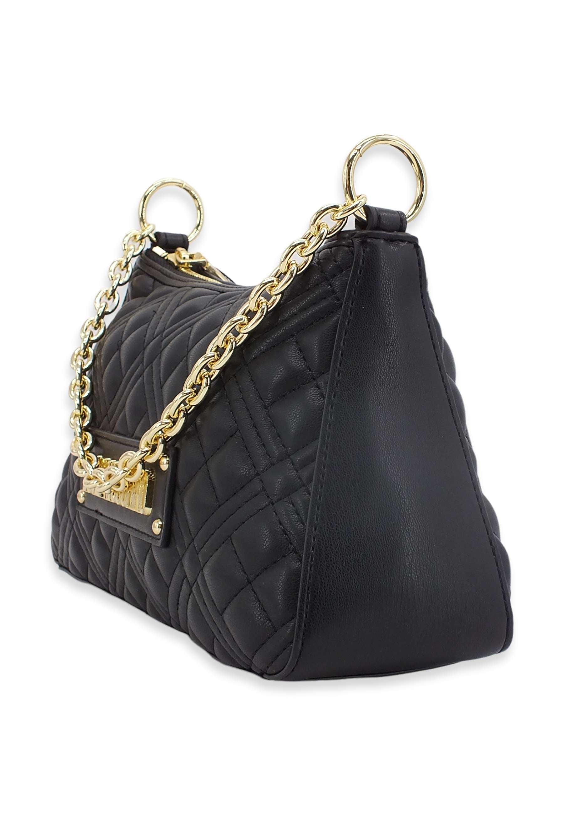 LOVE MOSCHINO Borsa Small Hobo Nero JC4135PP0FLA0000 - Sandrini Calzature e Abbigliamento