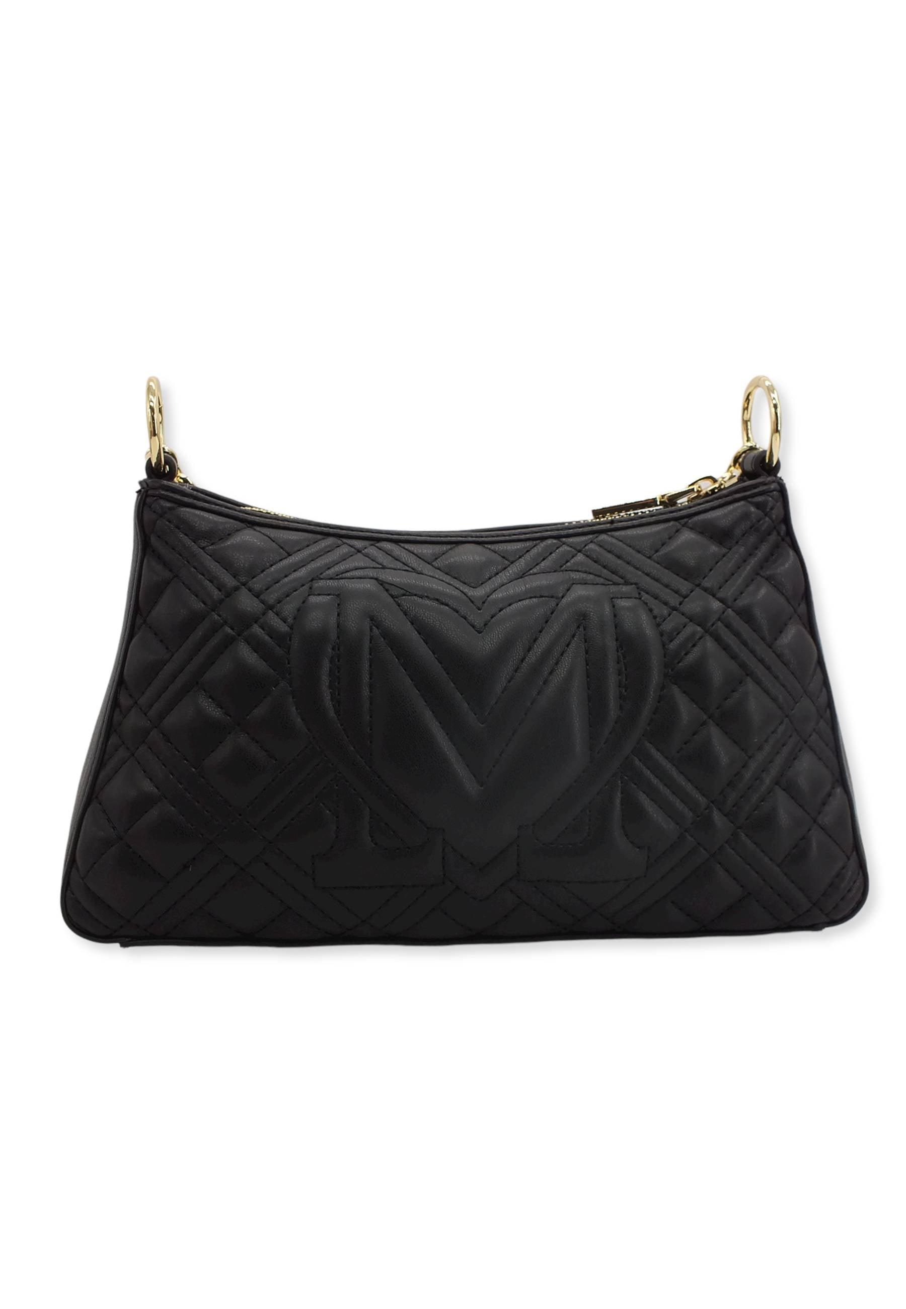 LOVE MOSCHINO Borsa Small Hobo Nero JC4135PP0FLA0000 - Sandrini Calzature e Abbigliamento