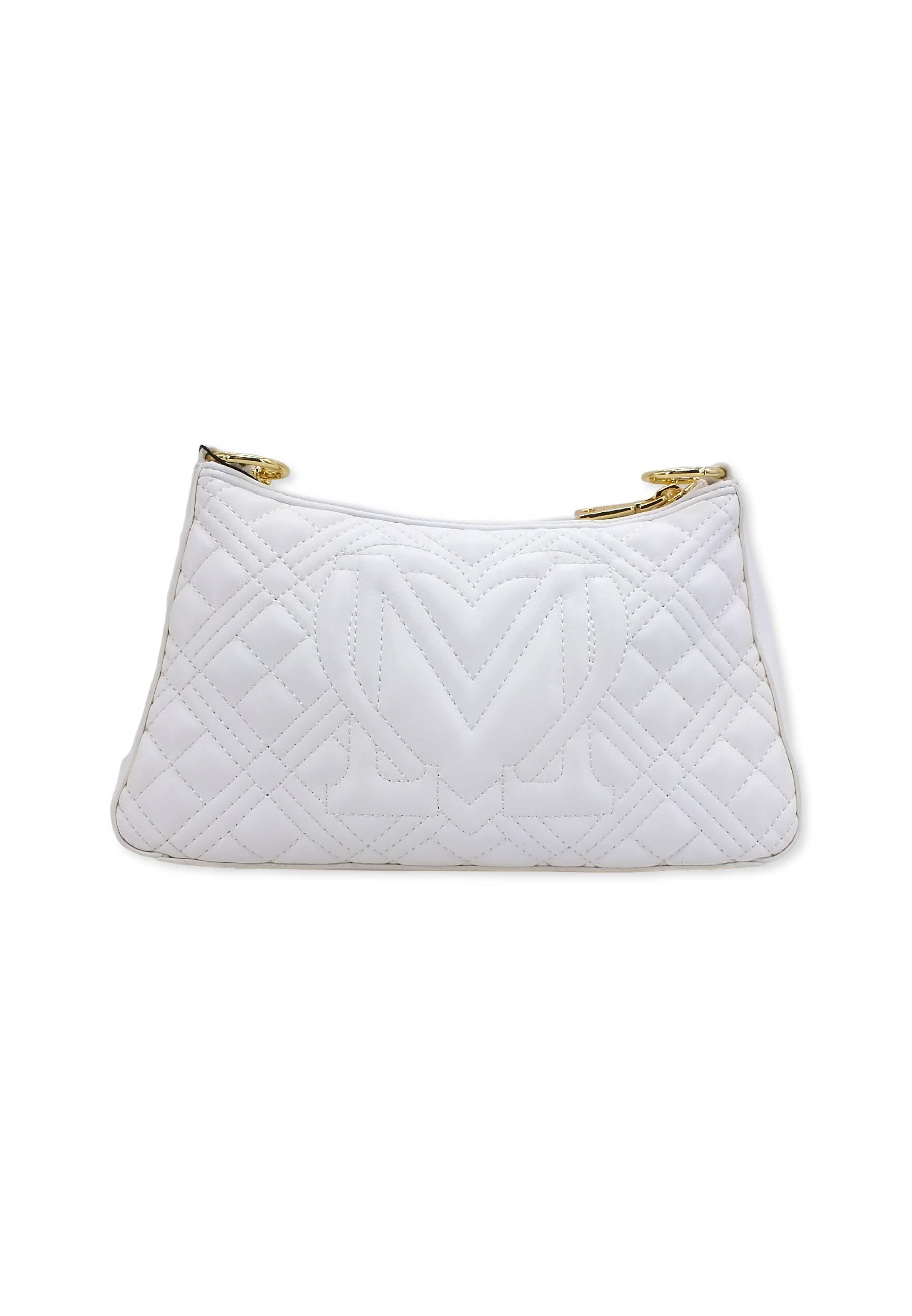 LOVE MOSCHINO Borsa Small Hobo Off White JC4135PP0FLA0120 - Sandrini Calzature e Abbigliamento