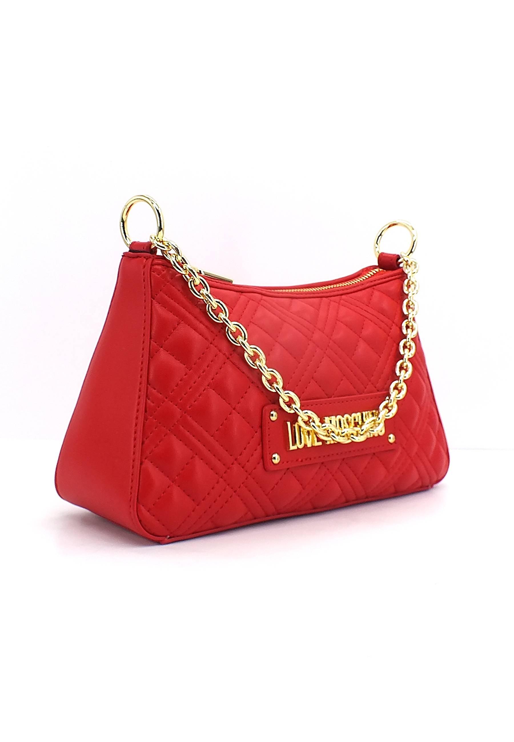 LOVE MOSCHINO Borsa Small Hobo Rosso JC4135PP0FLA0500 - Sandrini Calzature e Abbigliamento