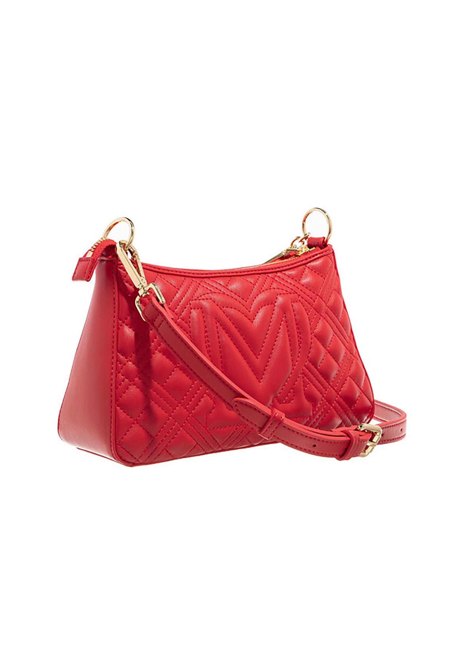 LOVE MOSCHINO Borsa Small Hobo Rosso JC4135PP0FLA0500 - Sandrini Calzature e Abbigliamento