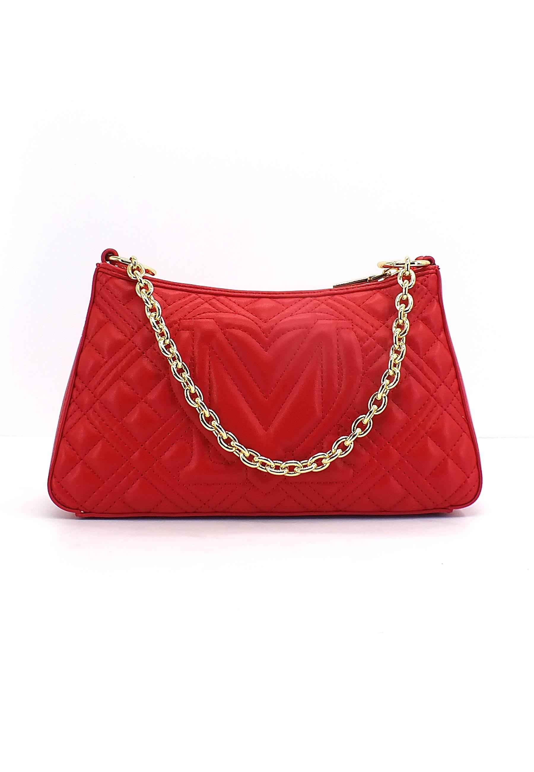 LOVE MOSCHINO Borsa Small Hobo Rosso JC4135PP0FLA0500 - Sandrini Calzature e Abbigliamento