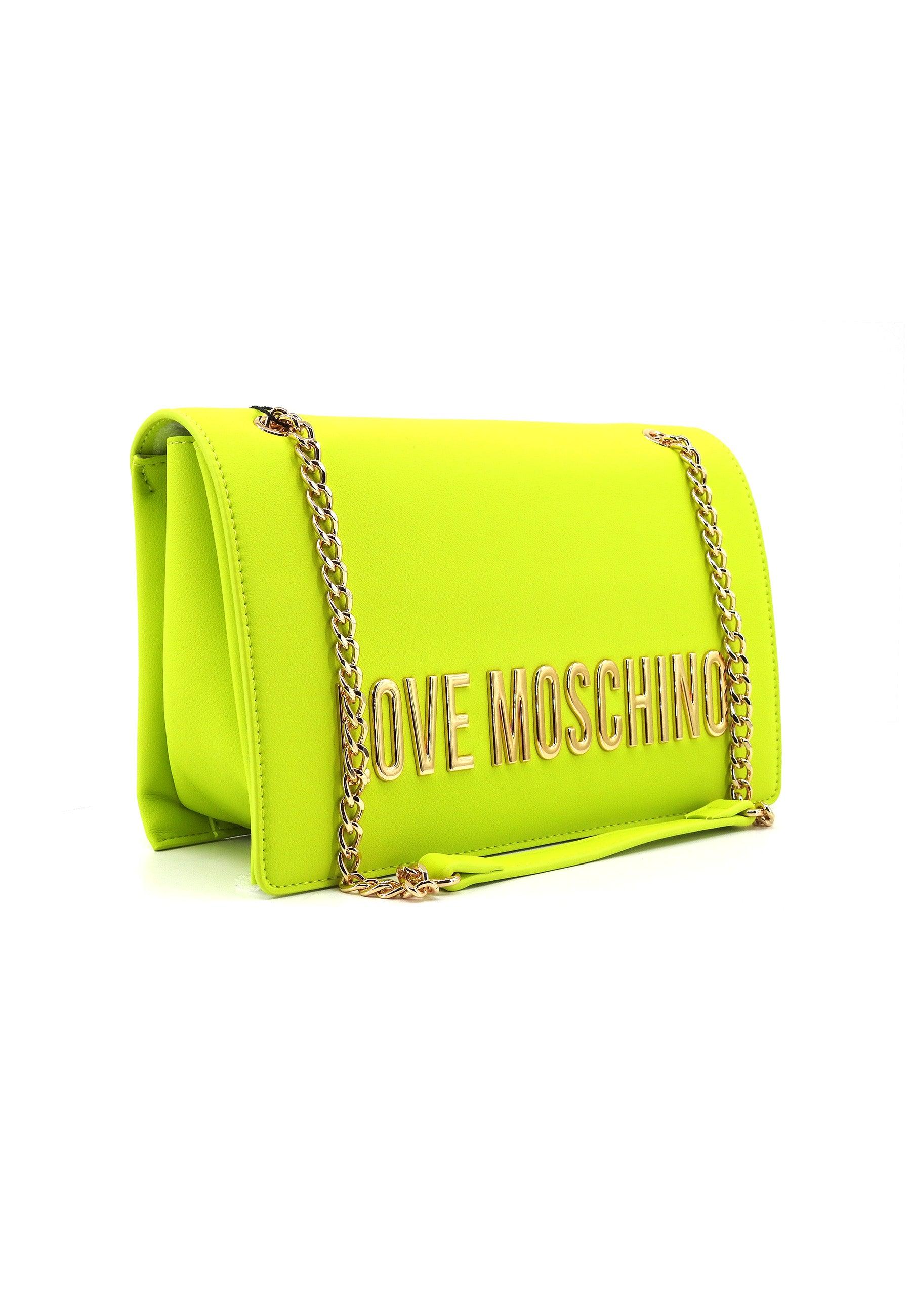 LOVE MOSCHINO Borsa Soulder Donna Lime JC4192PP1IKD0404 - Sandrini Calzature e Abbigliamento
