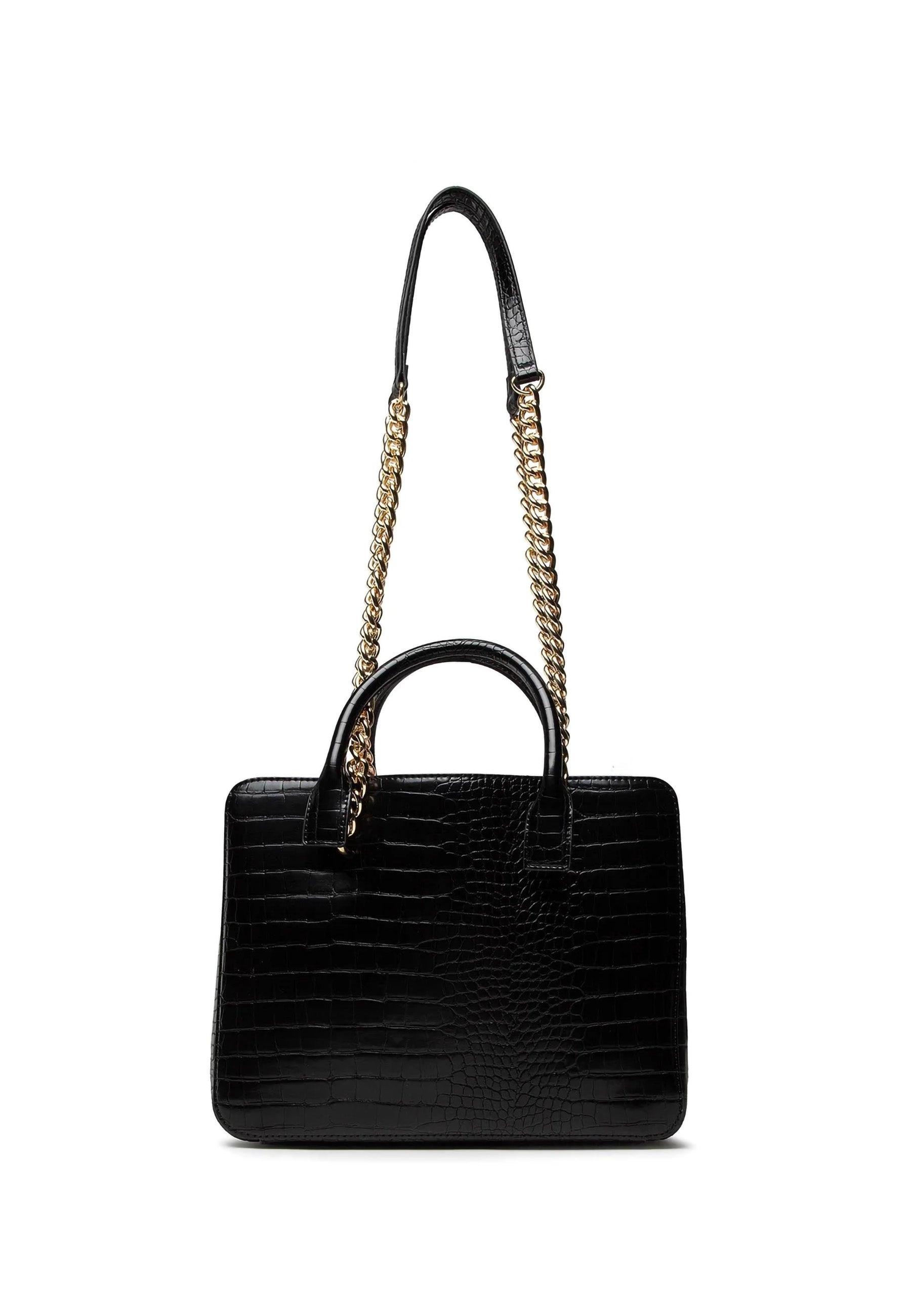 LOVE MOSCHINO Borsa Tote Big Croco Nero JC4424PP0FKS0000 - Sandrini Calzature e Abbigliamento