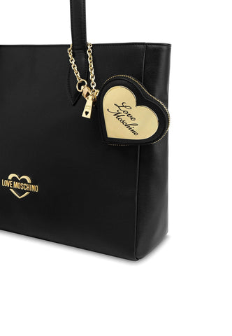 LOVE MOSCHINO Borsa Tote Big Nero JC4082PP1HLD0000 - Sandrini Calzature e Abbigliamento