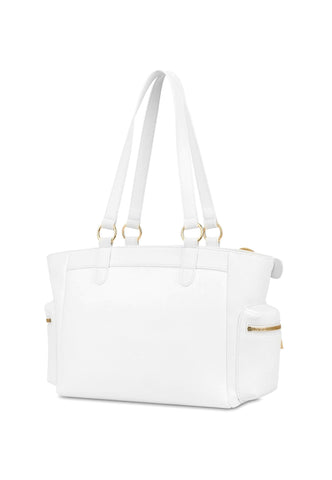 LOVE MOSCHINO Borsa Tote Catena Bianco JC4287PP0GKT0100 - Sandrini Calzature e Abbigliamento