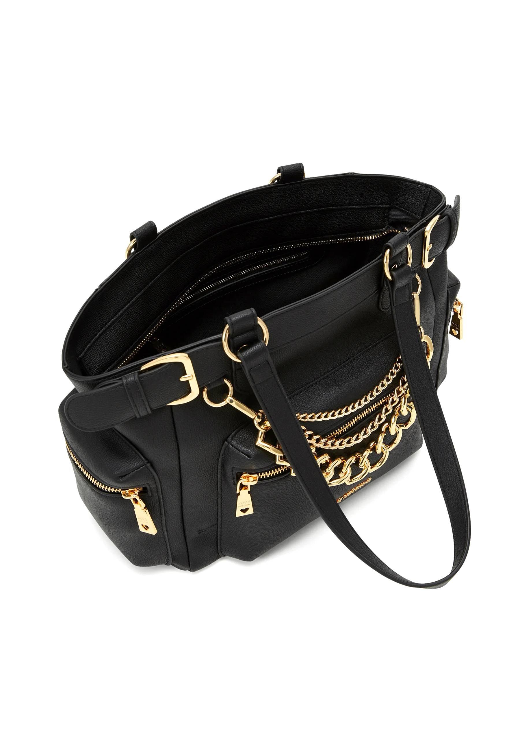 LOVE MOSCHINO Borsa Tote Catena Nero JC4287PP0GKT0000 - Sandrini Calzature e Abbigliamento