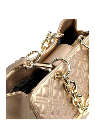 LOVE MOSCHINO Borsa Tote Chunky Chain Donna Oro JC4025PP1FLA0901 - Sandrini Calzature e Abbigliamento