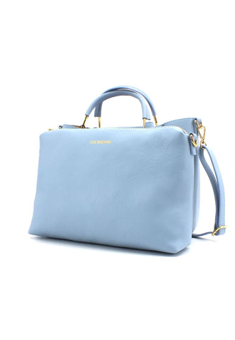 LOVE MOSCHINO Borsa Tote con Pochette Azzurro JC4137PP1GLW0700 - Sandrini Calzature e Abbigliamento