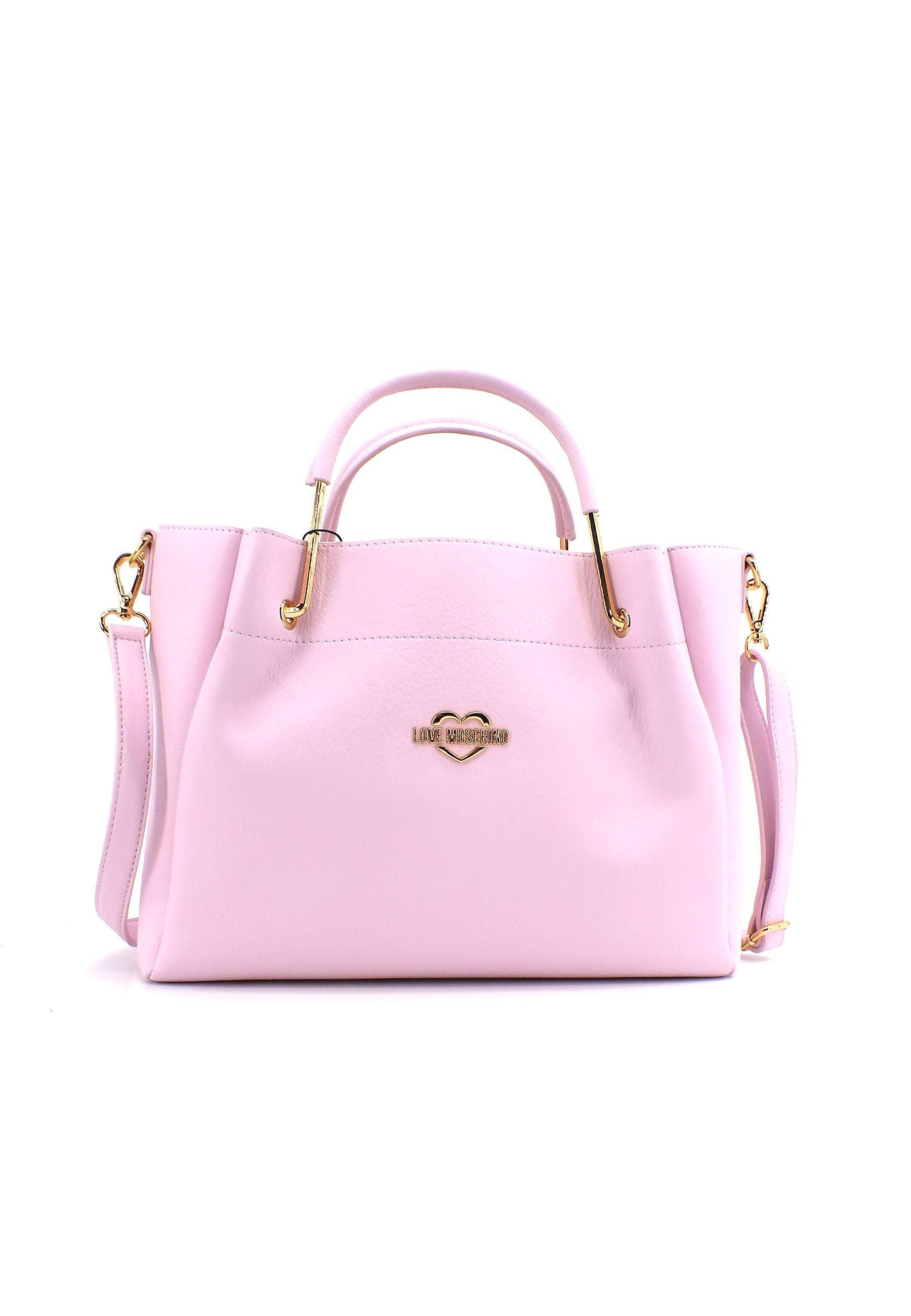 LOVE MOSCHINO Borsa Tote con Pochette Cipria JC4137PP1GLW0601 - Sandrini Calzature e Abbigliamento