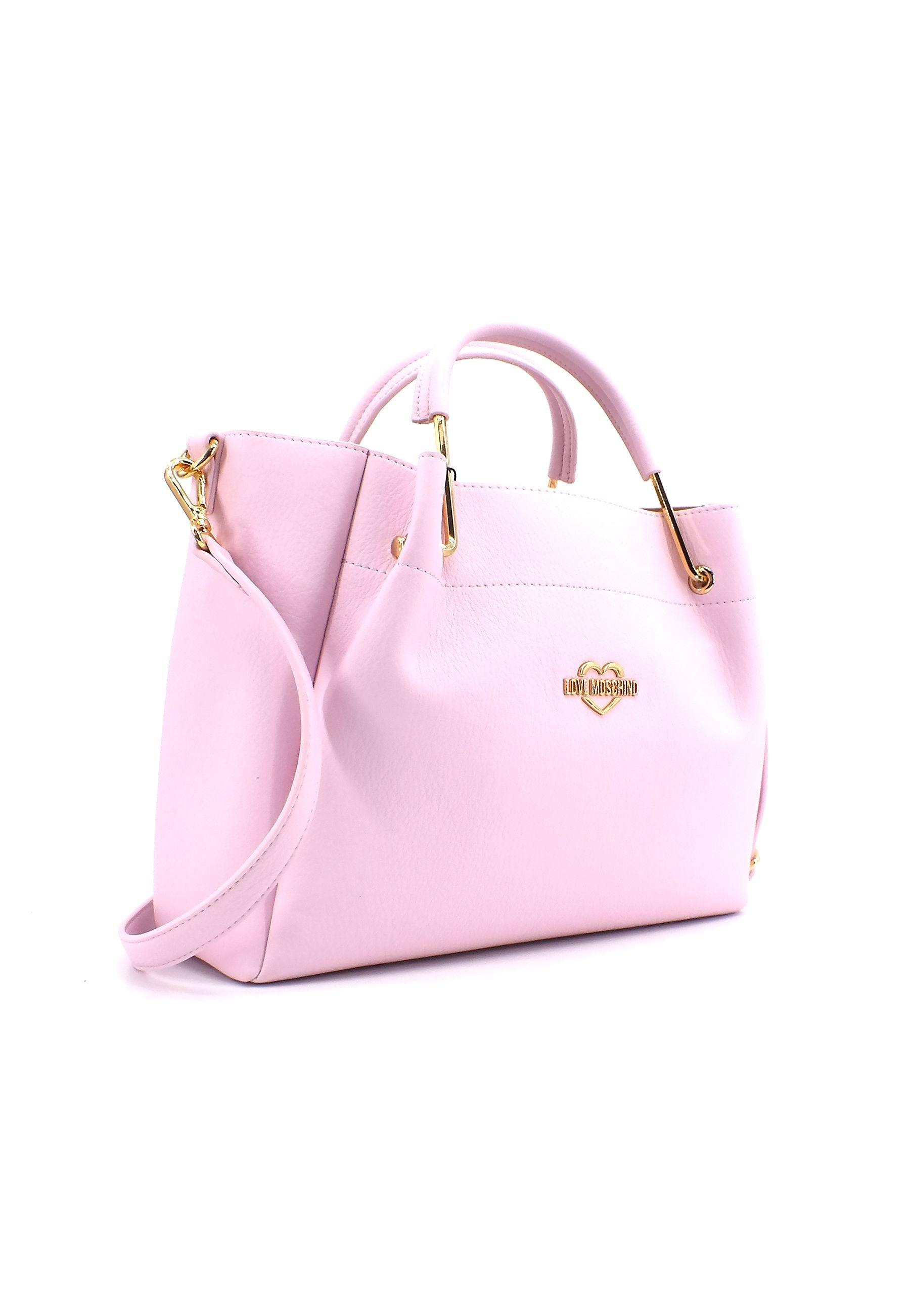 LOVE MOSCHINO Borsa Tote con Pochette Cipria JC4137PP1GLW0601 - Sandrini Calzature e Abbigliamento