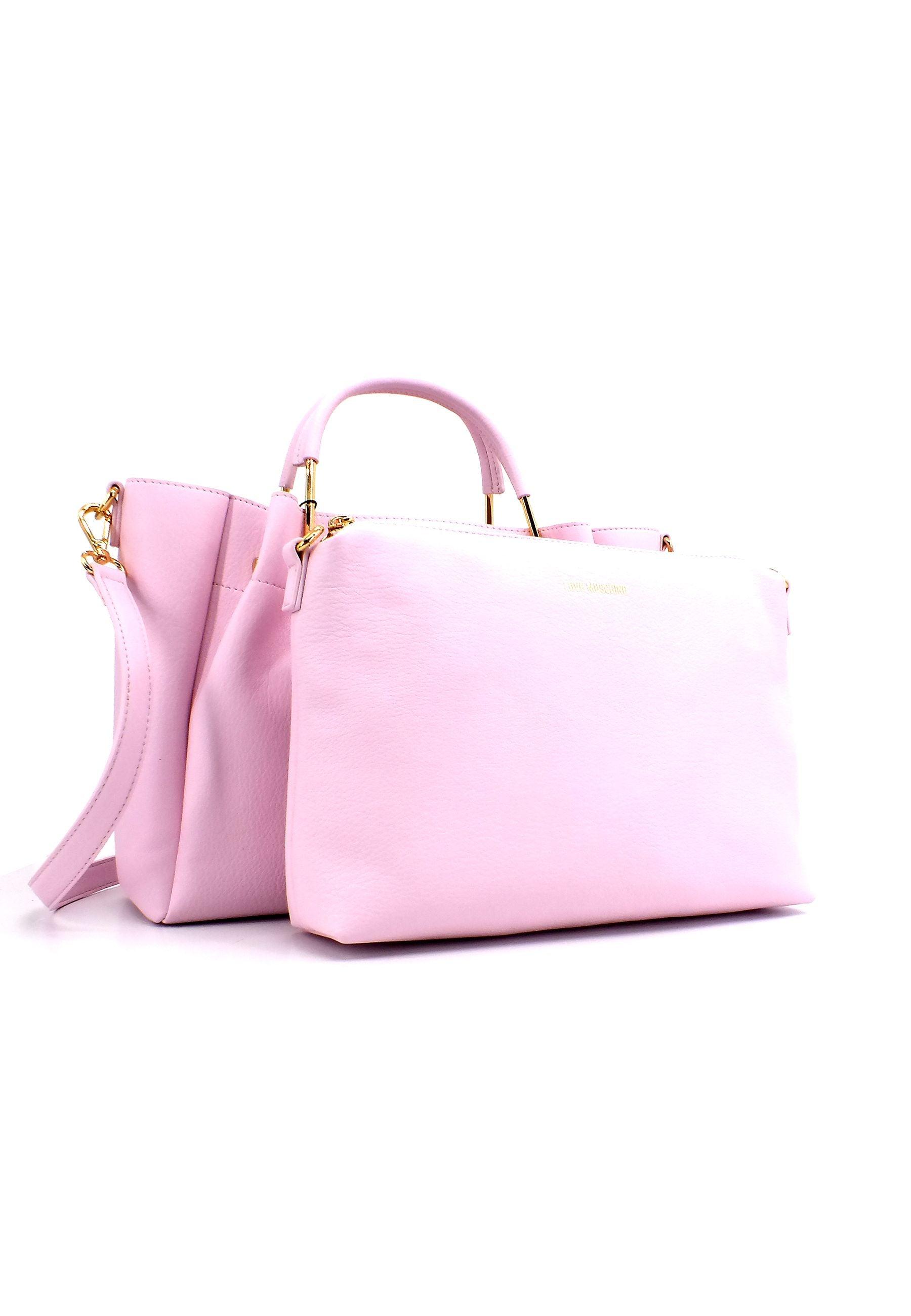 LOVE MOSCHINO Borsa Tote con Pochette Cipria JC4137PP1GLW0601 - Sandrini Calzature e Abbigliamento