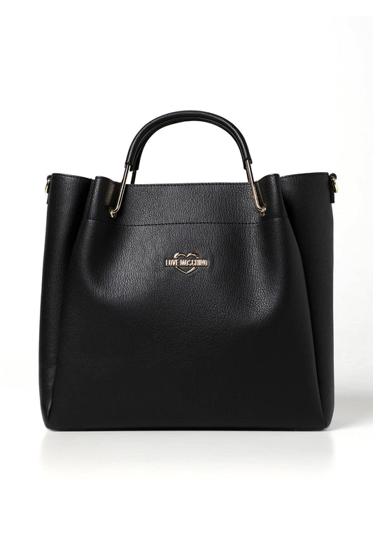 LOVE MOSCHINO Borsa Tote Con Pochette Nero JC4136PP1GLW0000 - Sandrini Calzature e Abbigliamento