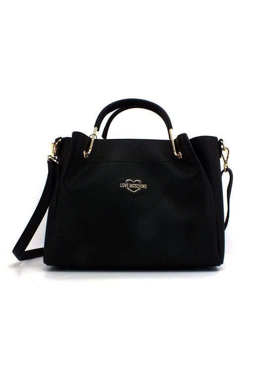 LOVE MOSCHINO Borsa Tote con Pochette Nero JC4137PP1GLW0000 - Sandrini Calzature e Abbigliamento