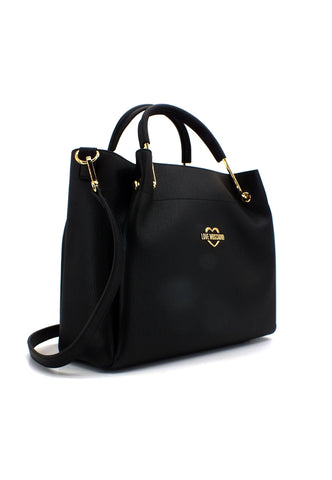 LOVE MOSCHINO Borsa Tote con Pochette Nero JC4137PP1GLW0000 - Sandrini Calzature e Abbigliamento
